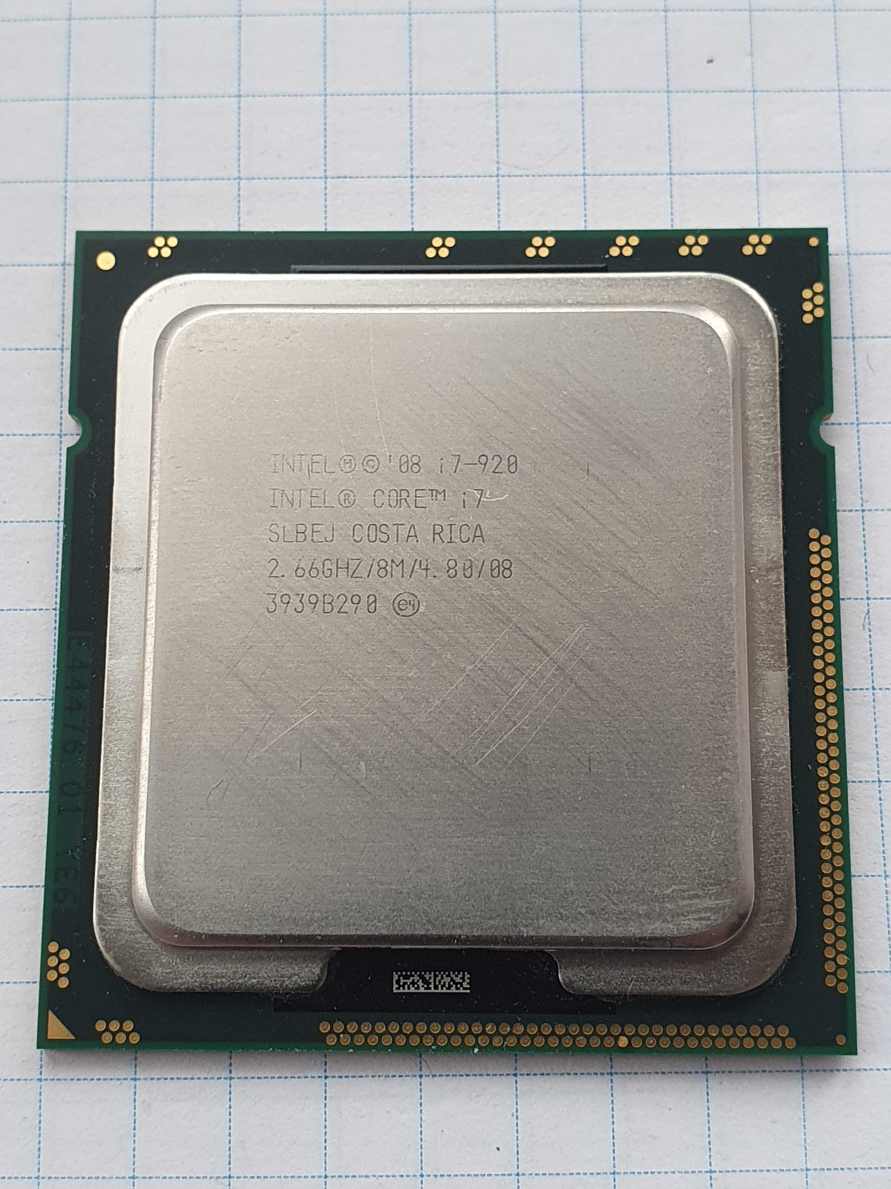 Процесор Intel Core i7 920 вдалий екземпляр + паста