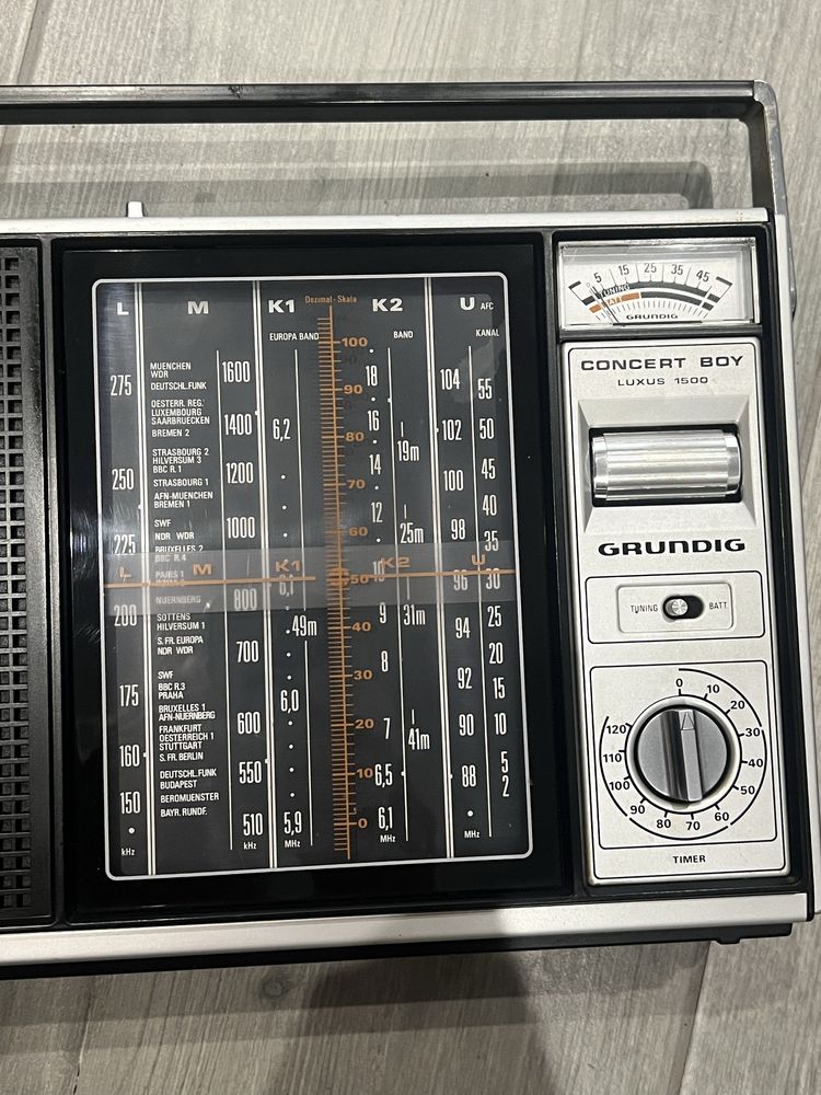 Radio globalne GRUNDIG Concert Boy  Luxus 1500 !