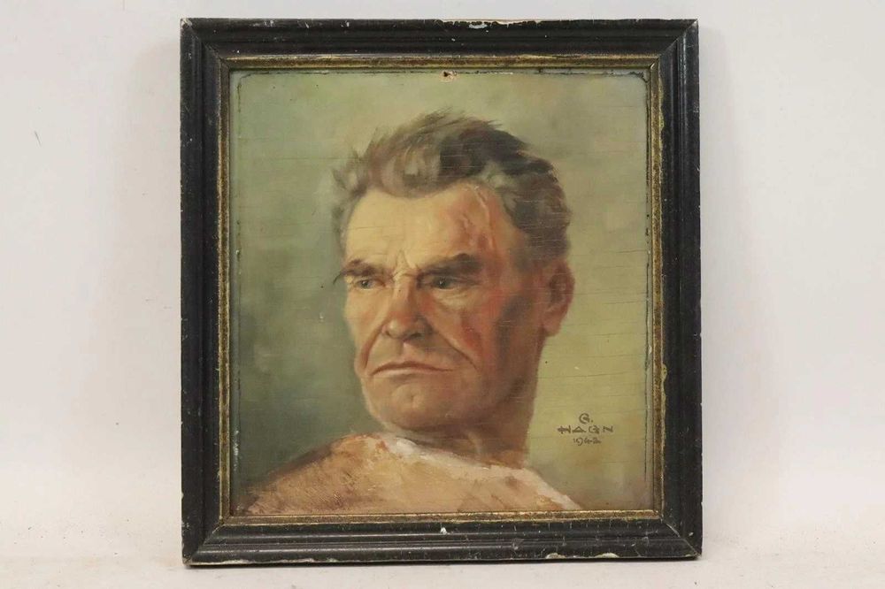 Stary portret mężczyzny