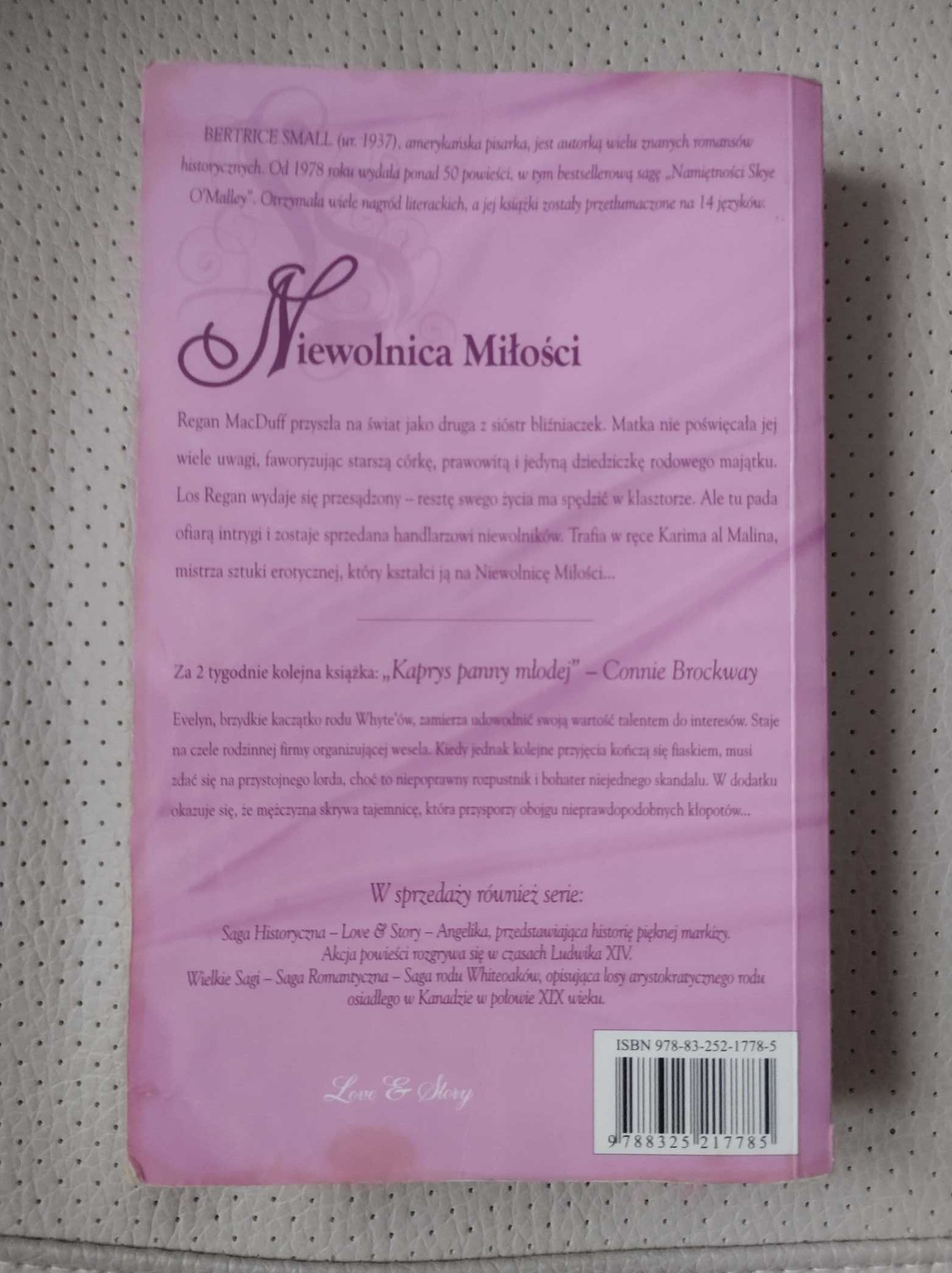 Niewolnica miłości Bertrice Small