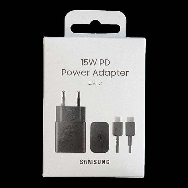 Samsung ładowarka sieciowa USB Typ C 15W PD AFC + kabel USB Typ C czar