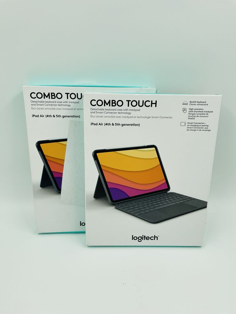 Logitech Combo Touch Keyboard для iPad Air 4 5 2020 2022 клавіатура