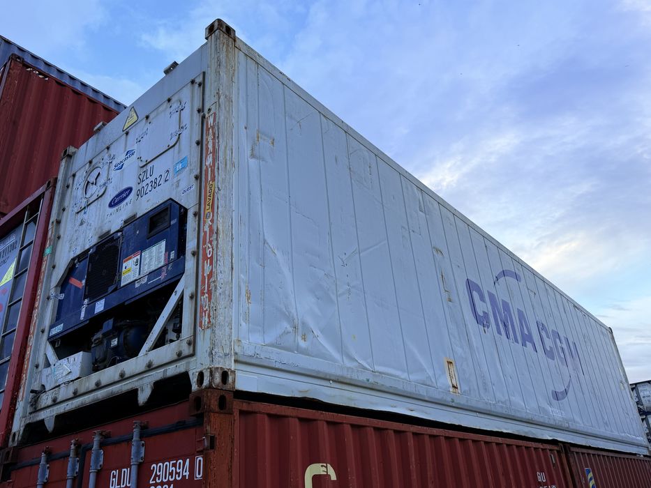 Kontener morski chłodniczy 40 RF, chłodnia, mroźnia, izoterma, -30c