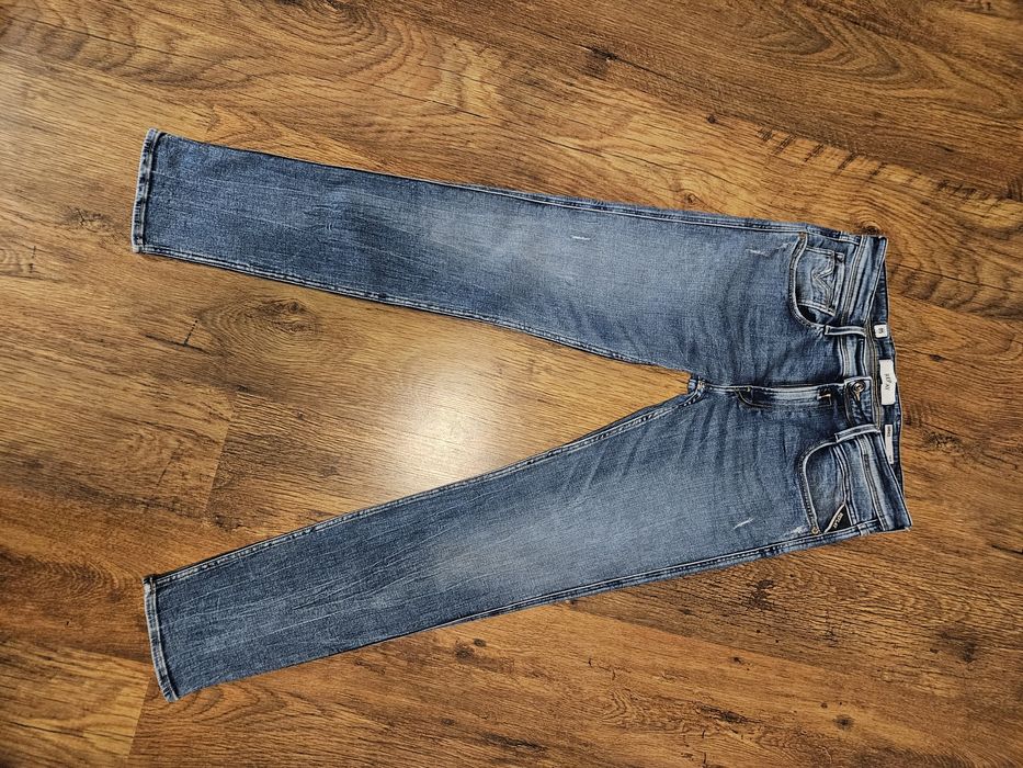 Jeansy Slim Fit Replay Anbass Aged 33x32