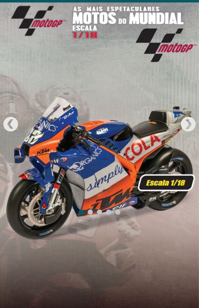 Colecao MotoGP 69 unidades