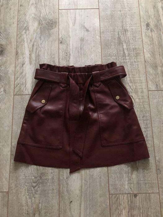 Юбка Zara, екошкіра