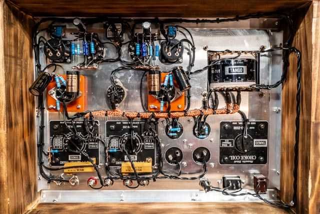 wzmacniacz lampowy SE 300b + 717a DIY made in Japan