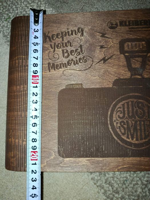 Дерев'яний фотоальбом новий