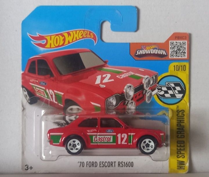 70 ford escort rs1600 hot wheels