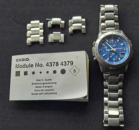 Zegarek CASIO WVQ-550DE-2 Wave ceptor synchroniz. poprzez fale radiowe