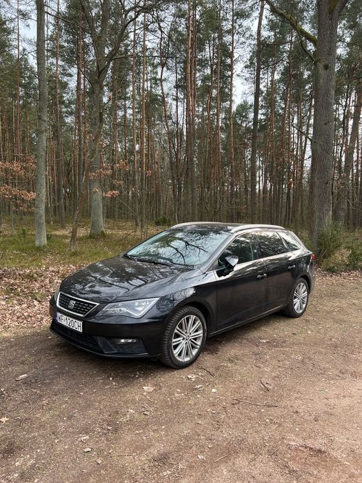 Seat Leon Bezwypadkowy/Serwis ASO/Bogata Opcja/Nowe Opony Lato/Zima/Super Stan