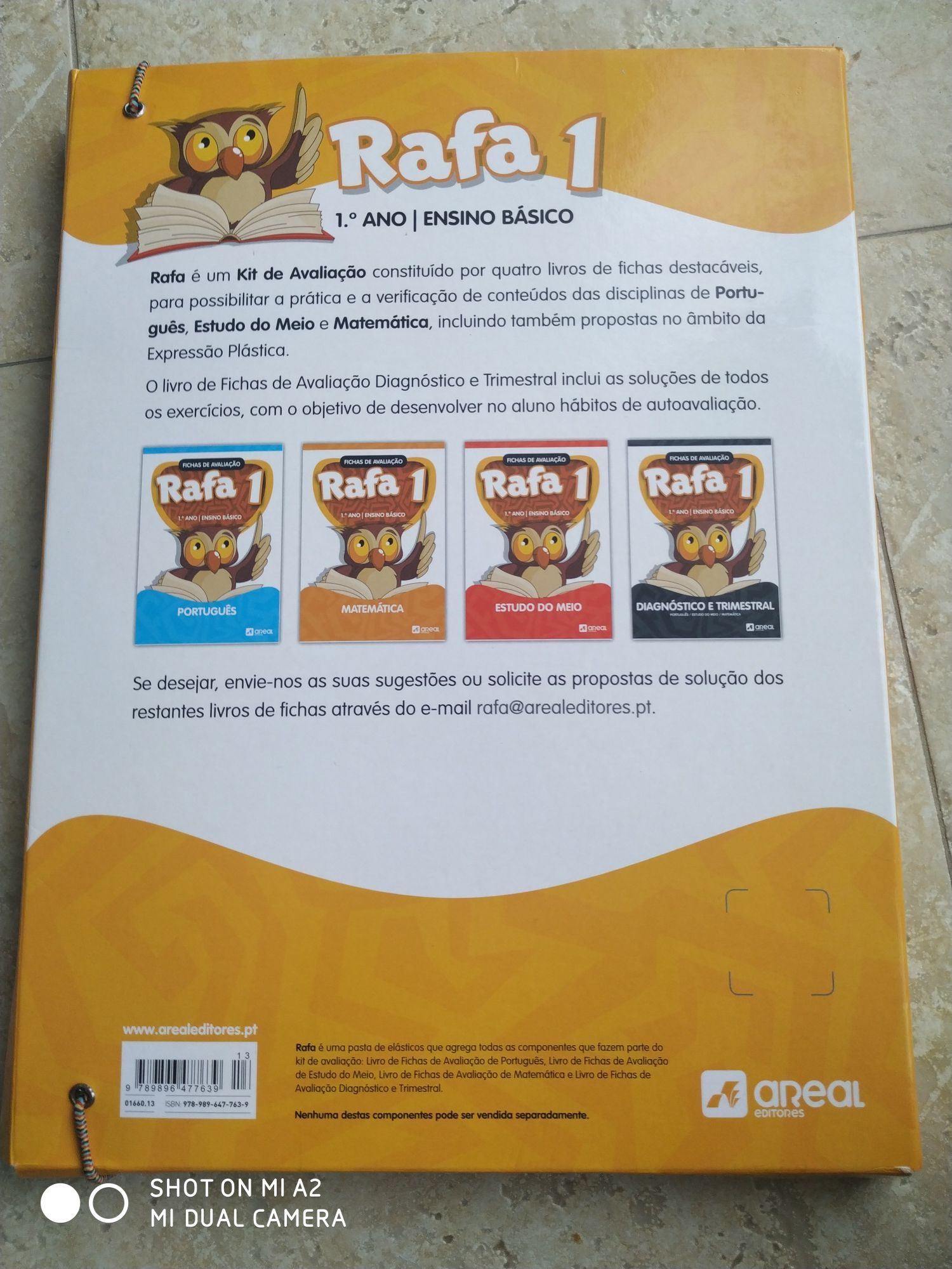 Livro "Kit de avaliação Rafa"