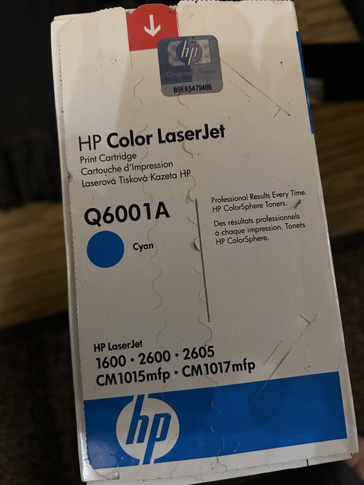 Oryginalny HP Q6001A