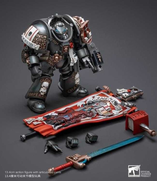 Фігура Сірий Лицар Знаменосець Warhammer 40K Grey Knights JoyToy 1/18