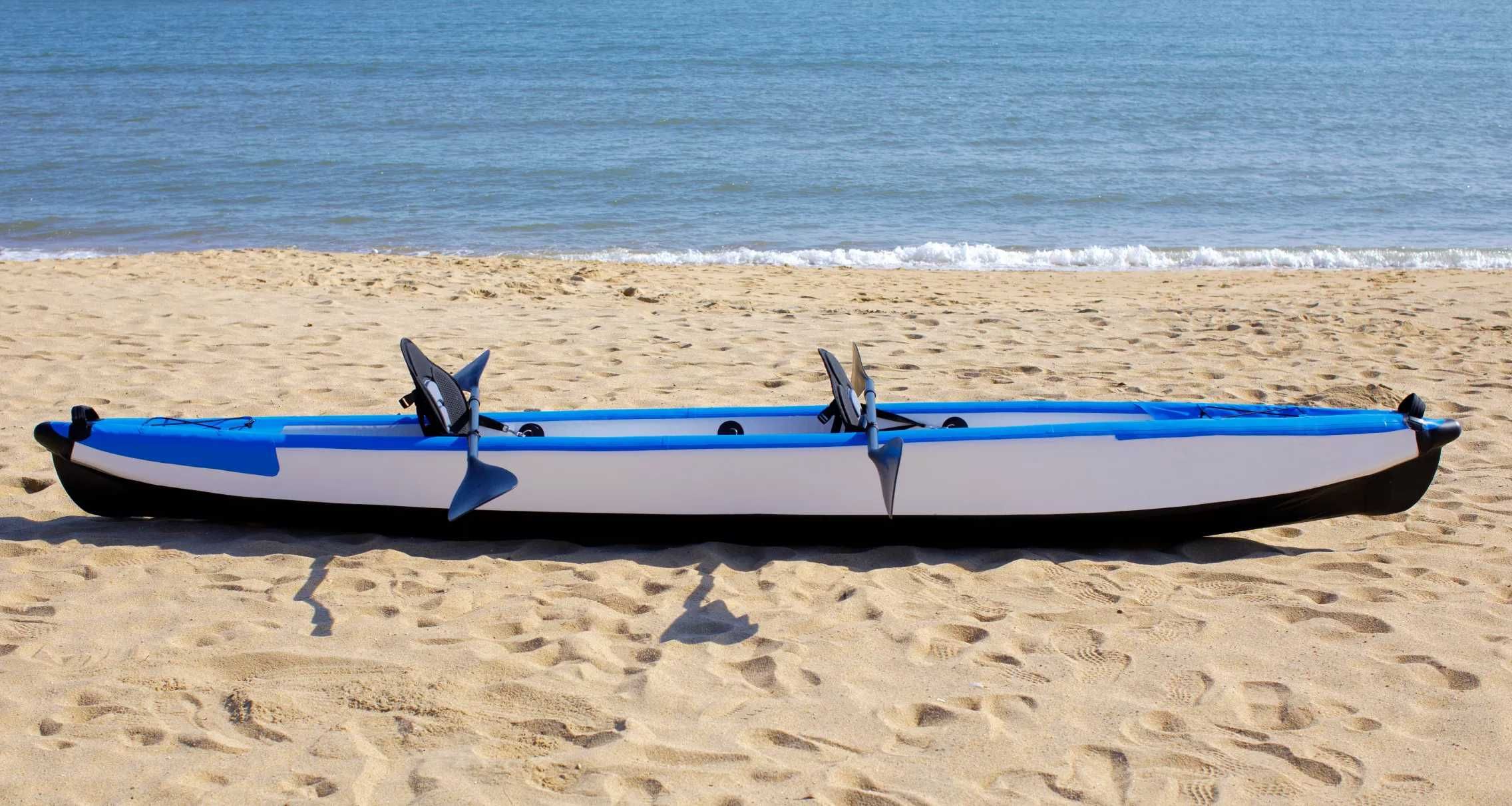 (NOVO) Kayak insuflável de 2 pessoas Drop Stitch alta pressão Garantia