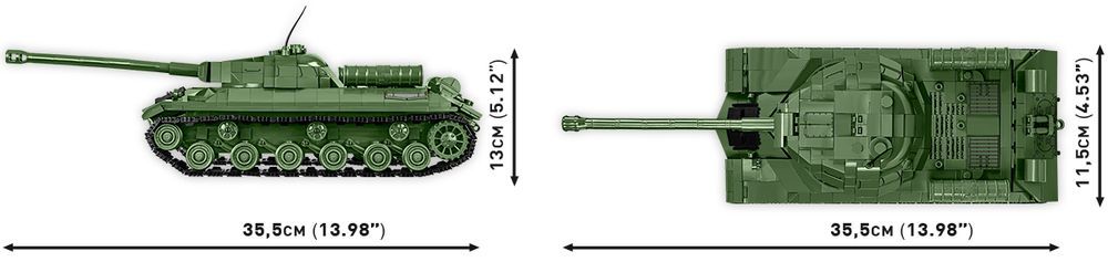 Klocki Cobi 2590 Czołg Is-3 Soviet Heavy Tank Hc Ww2 1170 El.