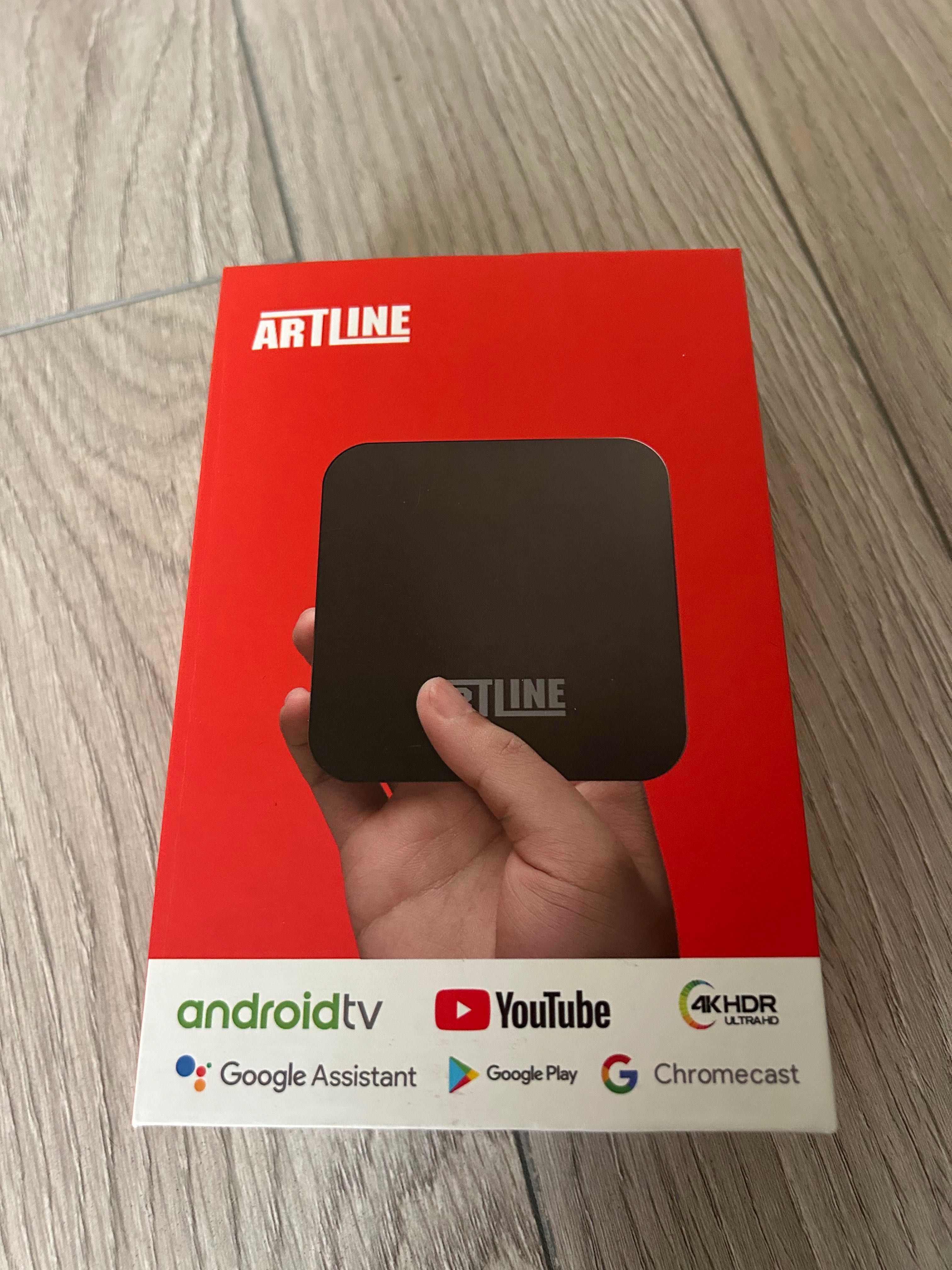 TV box приставка Artline на android