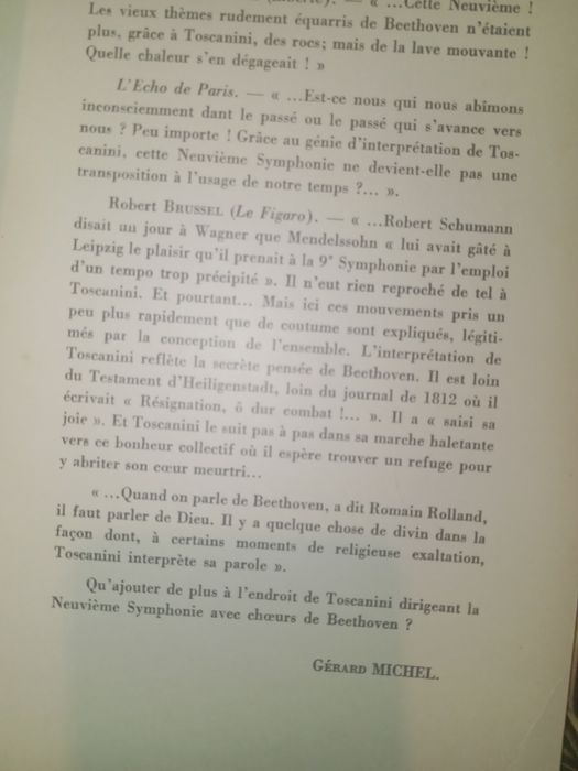 Livro antigo Beethoven