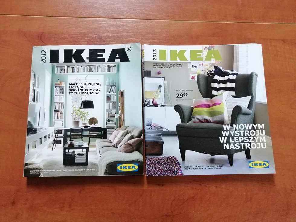 Kultowy magazyn IKEA, dwa egzemplarze z lat 2012 i 2013.
