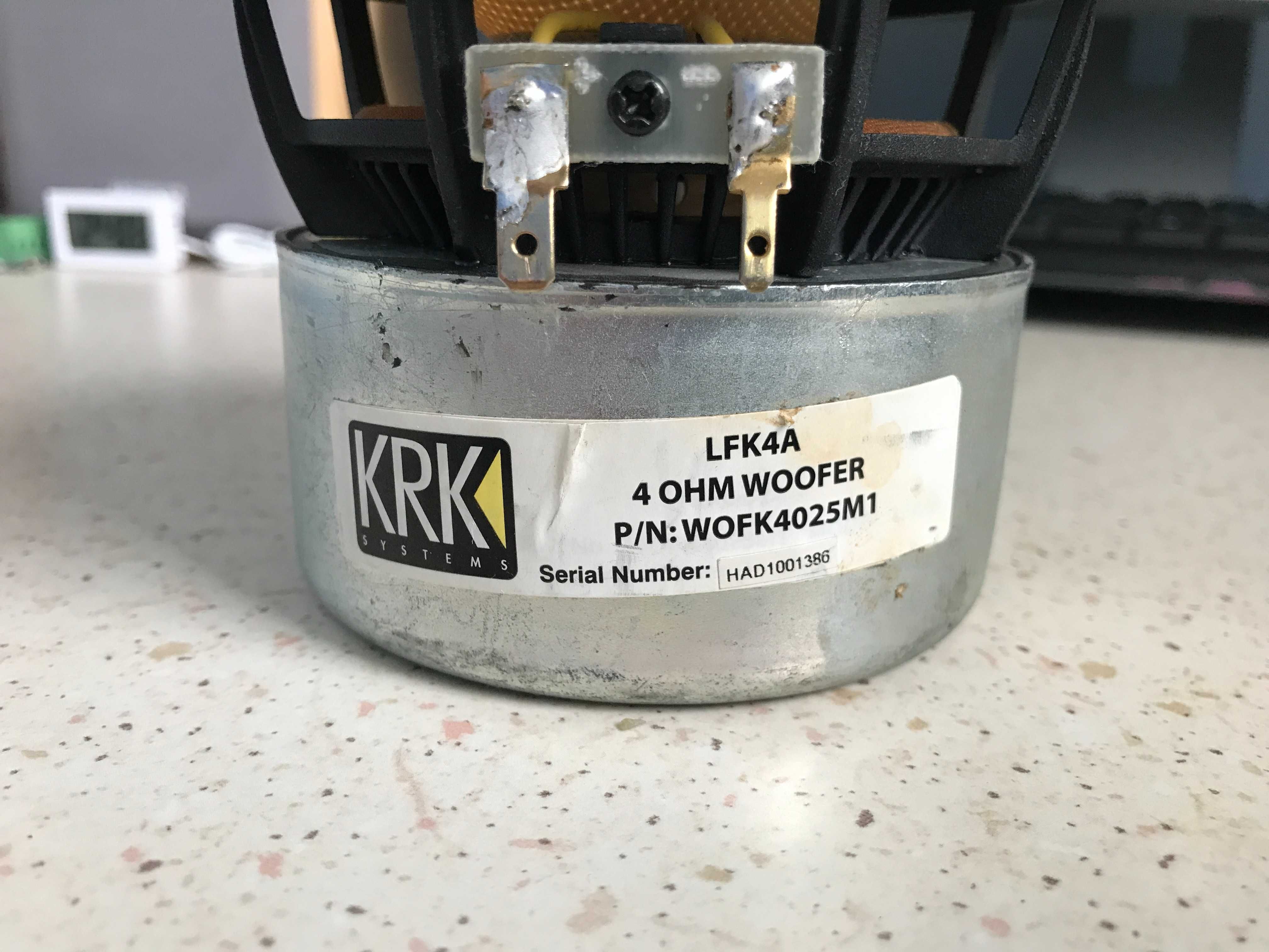 KRK VXT-4 LFK4A вуфер woofer студийные мониторы p/n: WOFK4025M1