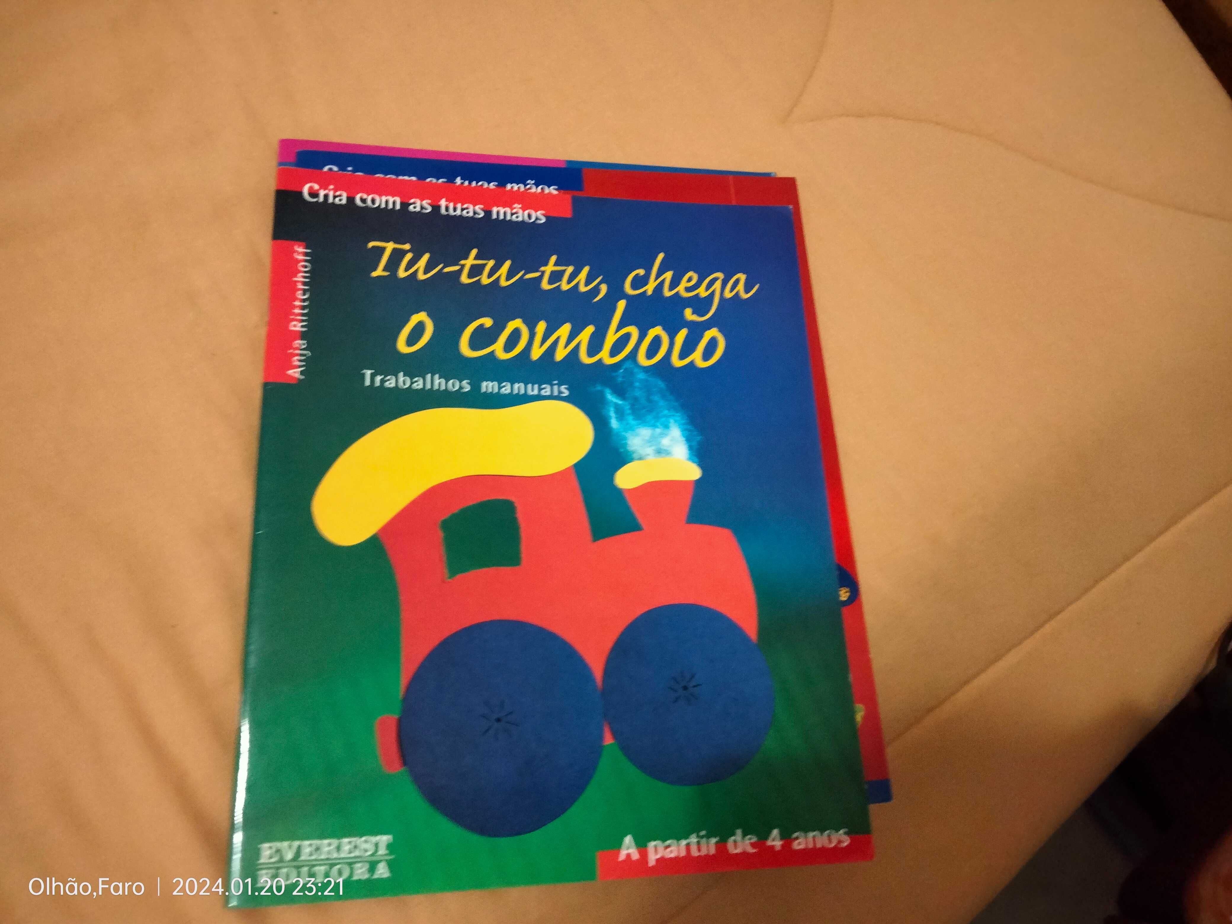 Coleção de livros de expressão plástica