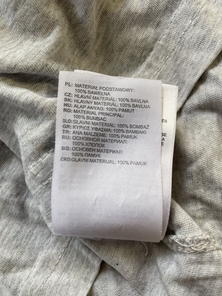 Adidas Neo podkoszulka koszulka męska rozmiar M kolor szary bawełna