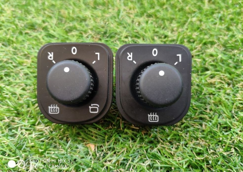 Botão comando espelhos VW Golf Passat Skoda Beetle Seat Audi Polo