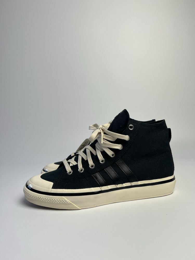 Adidas Nizza High RF 74 Black Cream White