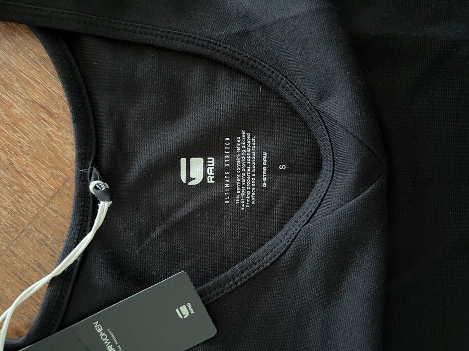 Nowa sukienka G- Star Raw czarna mini mała czarna S dopasowana