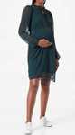 Nowa ciążowa sukienka w panterkę Noppies Dress Roser Long Sleeve r. L
