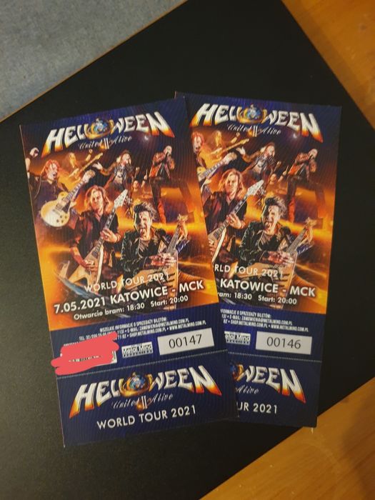 Bilety Helloween 18.09.2022 Katowice płyta