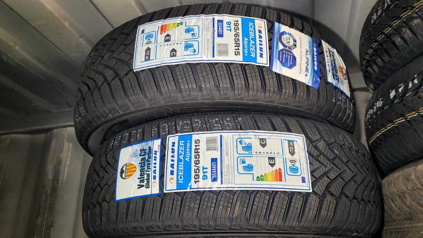 195/65r15 91T Opona Zimowa Sailun Ice Blazer Alpine+ 2020r.