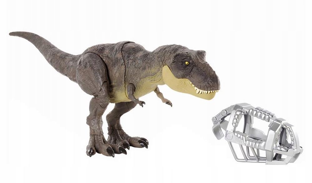 Jurrasic World Dinozaury miażdzący krok T-rex prezent