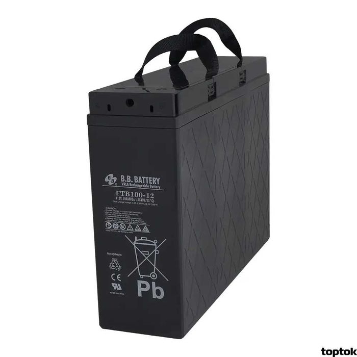 Акумулятор для ДБЖ 12В 100 Аг B.B. Battery FTB 100-12 (FTB100-12) акб