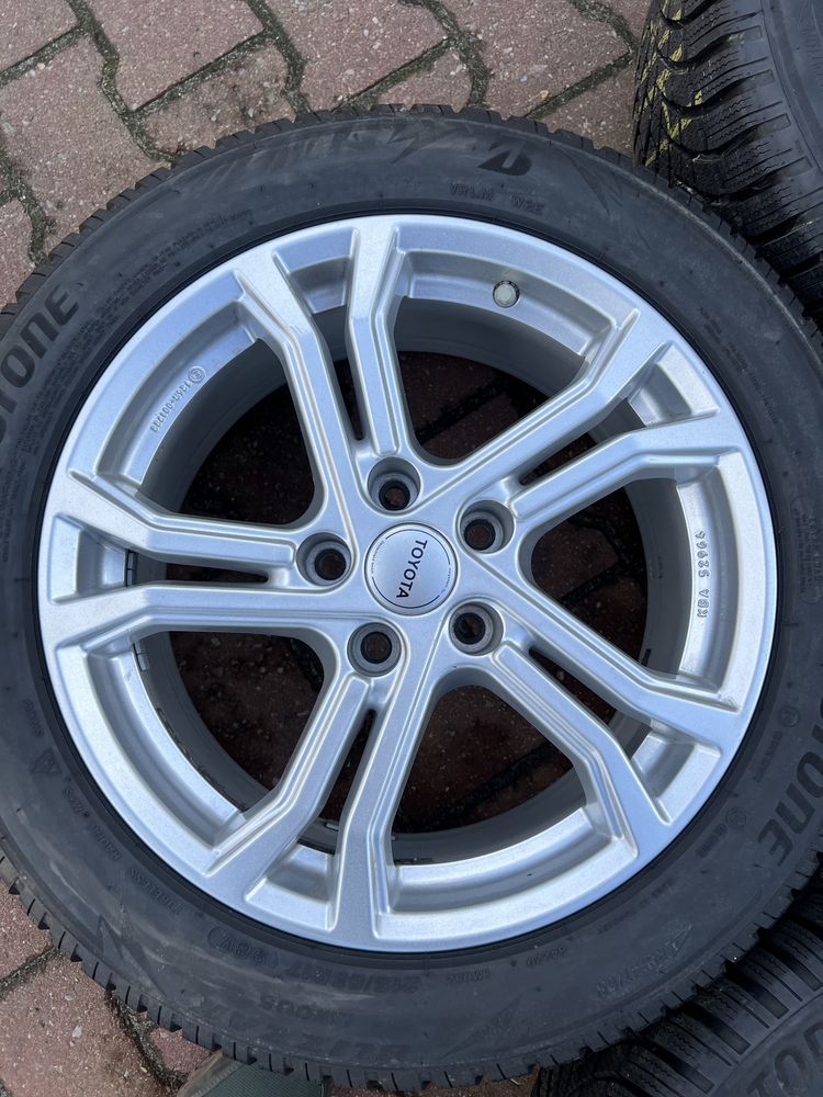 Koła zimowe 17 TOYOTA CHR + czujniki TPMS + NOWE opony 2024 r.