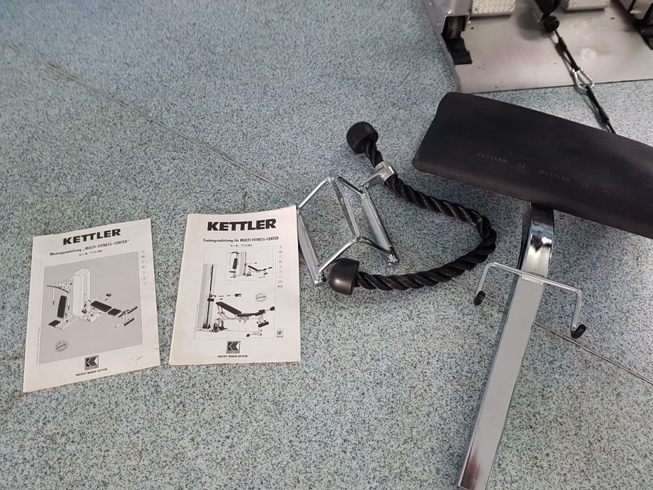 Siłownia atlas kettler multi fitness center Faktura Dowóz Wysyłka Gwar