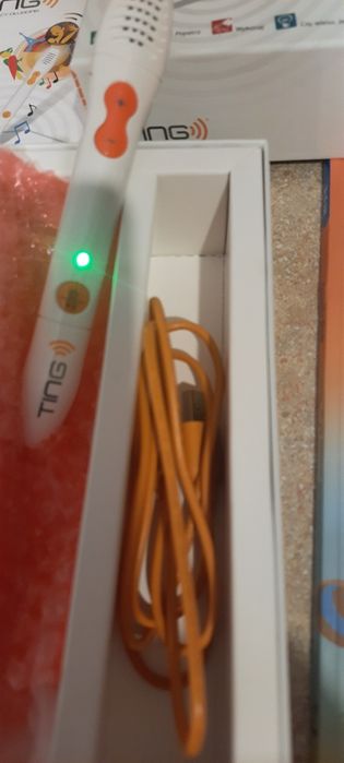 TING mówiący długopis i 2 książki angielski