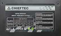 Zasilacz ATX Chieftec 500W