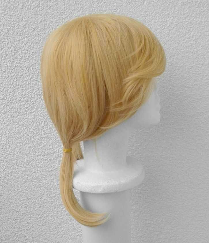 Rin Kagamine Cosplay wig Vocaloid Project Sekai żółta peruka z kitkami
