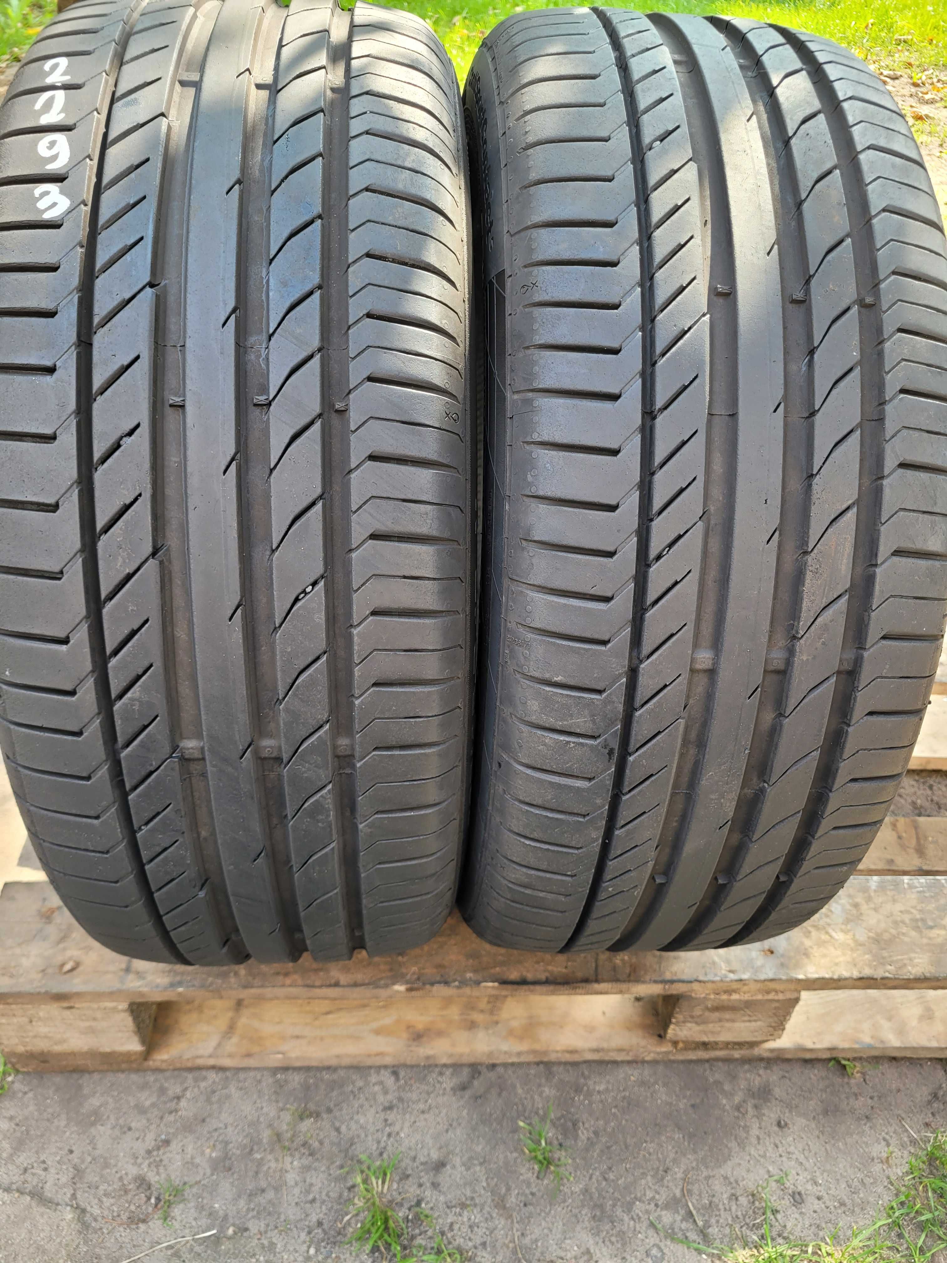 Opony Letnie 225/45R17 ContiSportContact 5 2sztuki Montaż