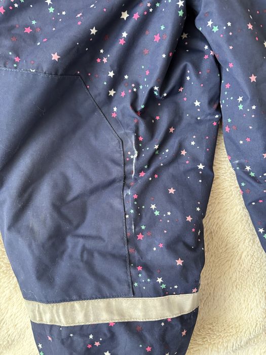 110 H&M kombinezon zimowy przejsciowy dla dziewczynki