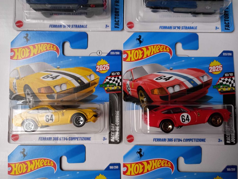 Hot weels Ferrari komplet rarytas  roku