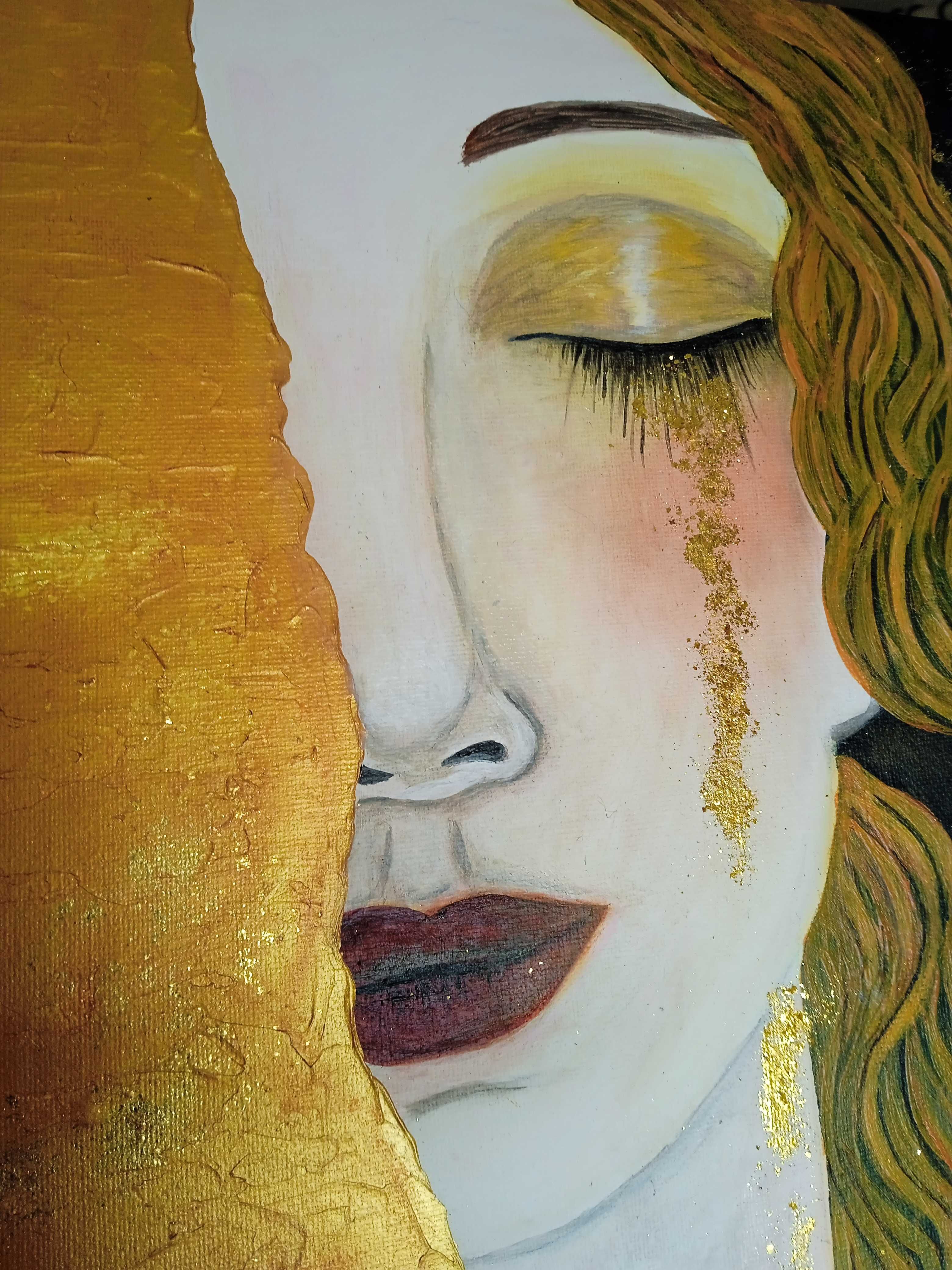Obraz akrylowy typu Klimt
