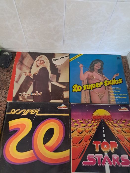 Discos LP e Single