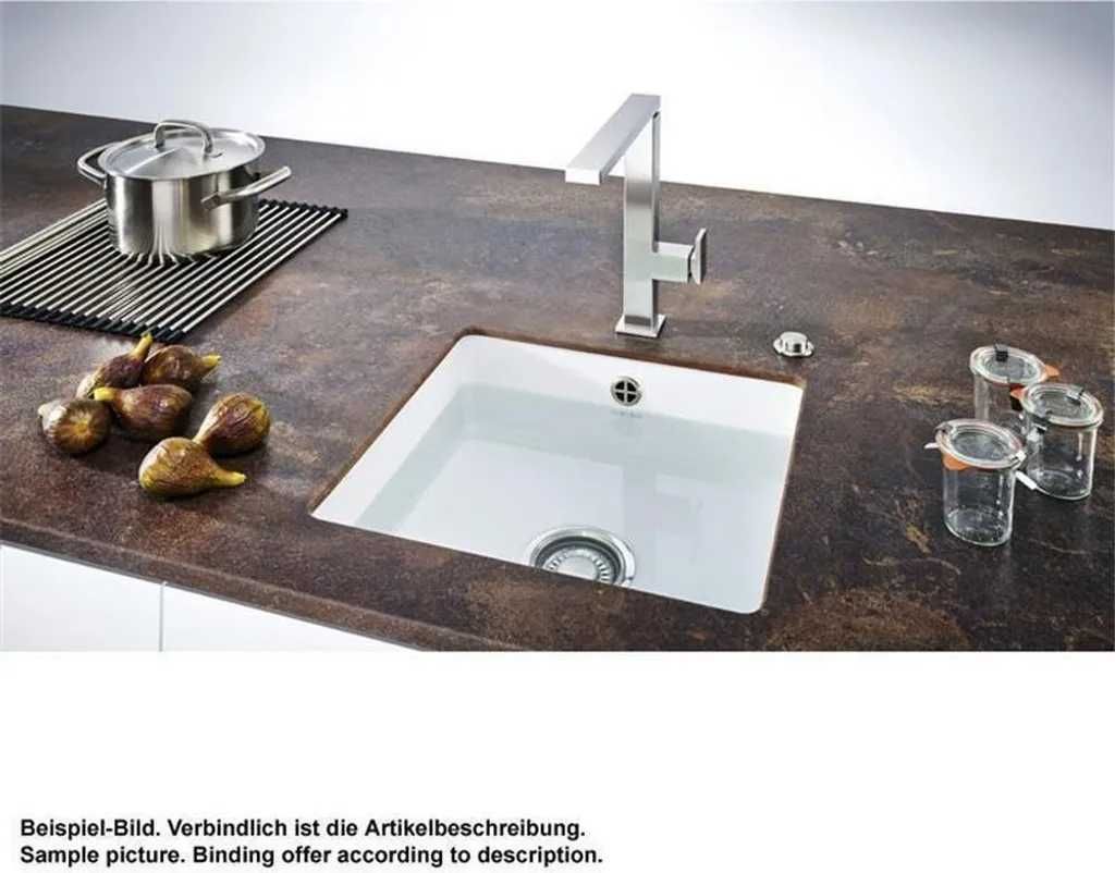 Zlewozmywak Franke KBK 110-40 Glacier ceramiczny podwieszany.