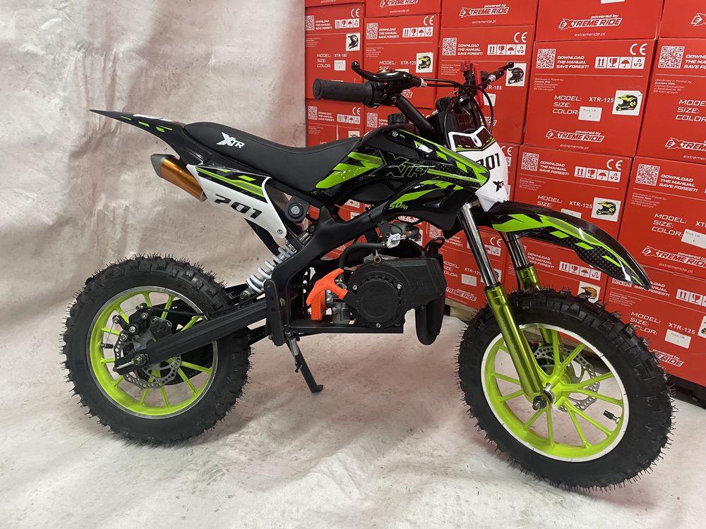 Mini cross 50cc xtr Nowość 2024r SUPER CENA!!! OGRANICZONA ILOŚĆ!!