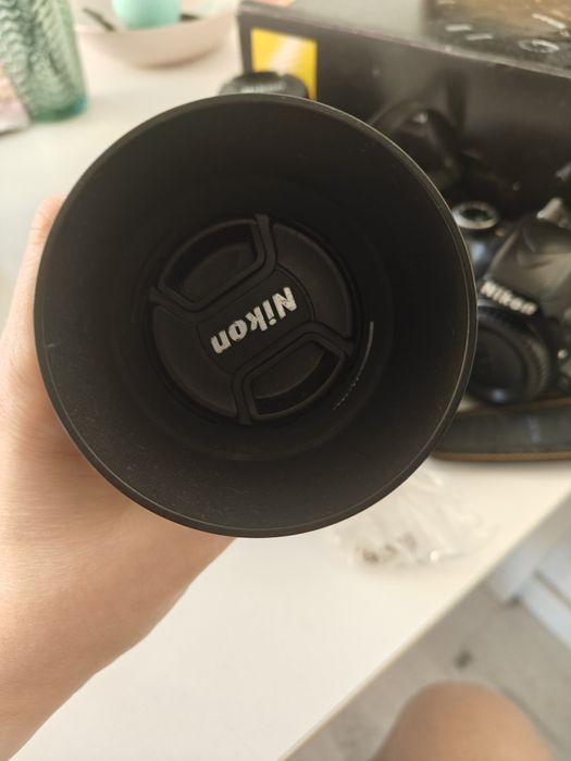 Aparat lustrzanka Nikon D 3200 obiektyw 18 55 vr kit