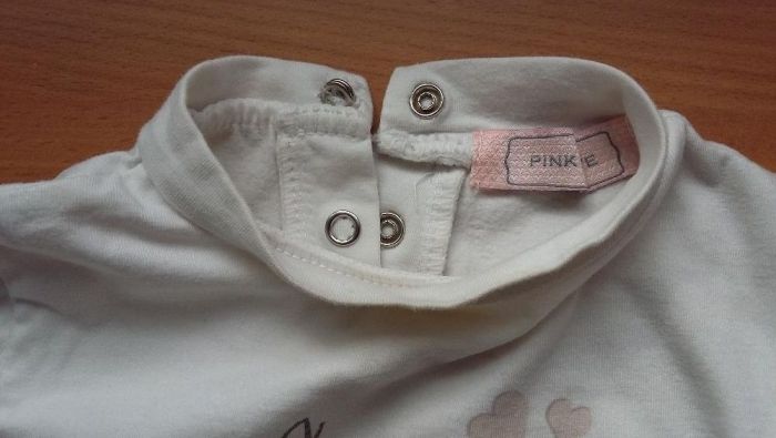 Komplet bluzka-tunika, legginsy, bolerko Pink Love rozm. 80 - 12 mies