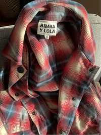 Camisa de flanela Bimba Y Lola (nova) DESCIDA DE PREÇO