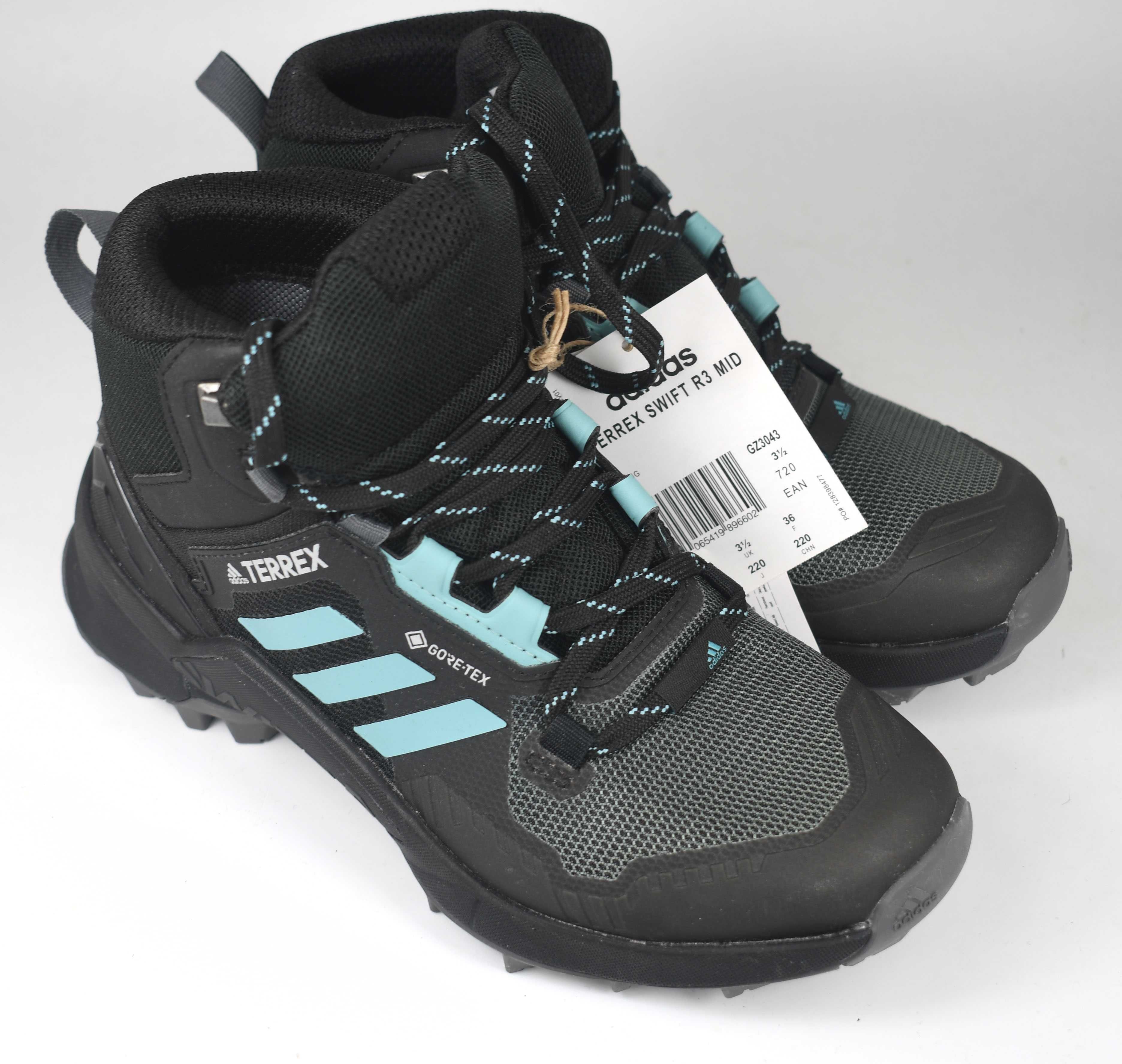 Nowe adidas Terrex Swift R3 Mid GORE-TEX roz. 38